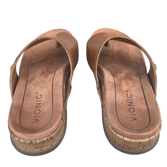Vionic Leather Sandals - Picture 9 of 16